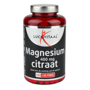 Lucovitaal Magnesium Citraat, 400mg (150 Tabletten)