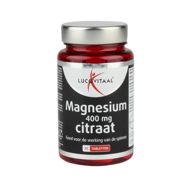Lucovitaal Magnesium Citraat, 400mg (30 Tabletten)