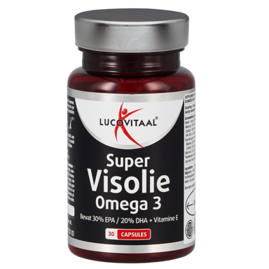 Lucovitaal Super Visolie Omega 3-6 - 30 capsules