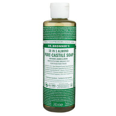Savon liquide Dr. Bronner´s Amande