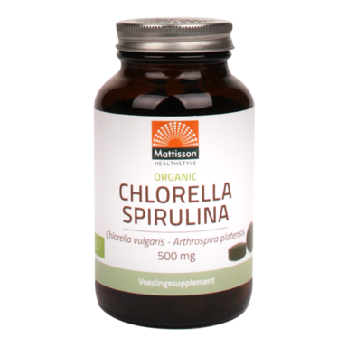 Mattisson Chlorella Spirulina, 420mg Bio (240 Tabletten)