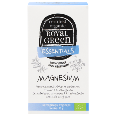 Royal Green Magnesium, 125mg Bio (60 Capsules)