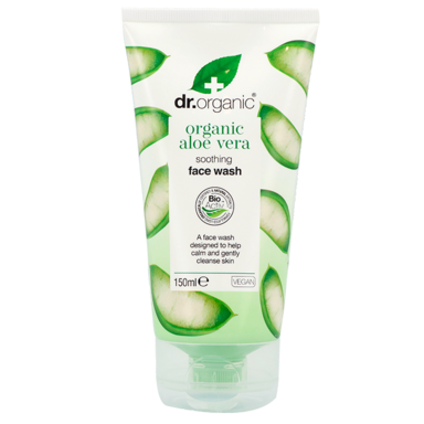 Dr. Organic Face Wash Aloe Vera - 150ml