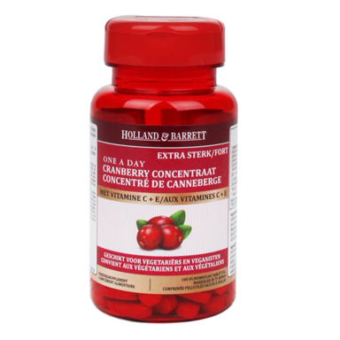 Holland & Barrett Cranberry Extra Sterk (100 Tabletten)