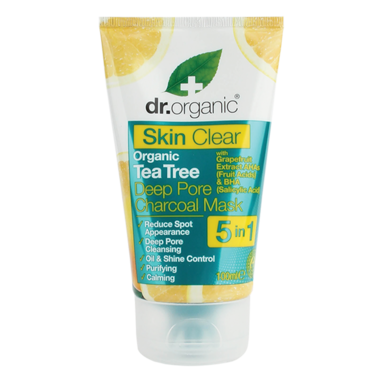 Masque Dr Organic Skin Clear Deep Pore au Charbon 100 ml