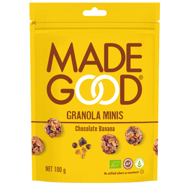 MadeGood Granola Mini's Chocolate Banana - 100g