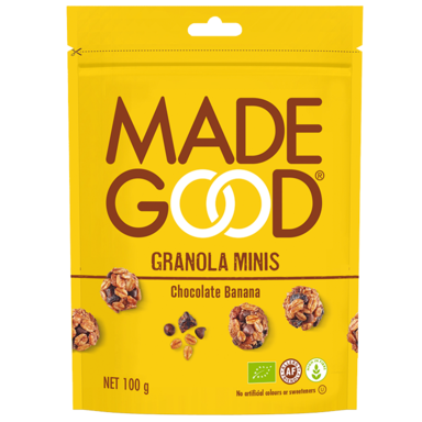 MadeGood Granola Mini's Chocolate Banana (100 gr)