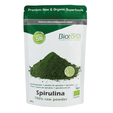 Biotona Spirulina Raw Poeder Bio - 200g
