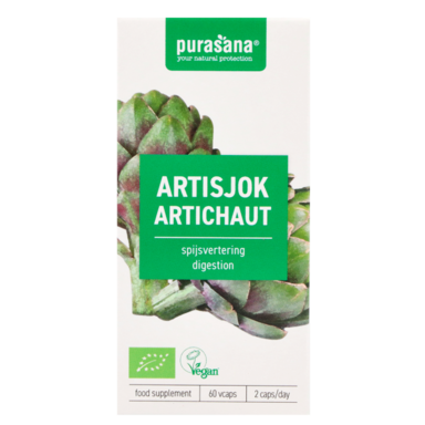 Purasana Artisjok Bio, 240mg (120 Capsules)
