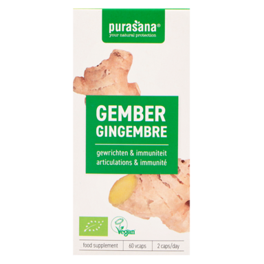 Purasana Gember Bio - 60 capsules