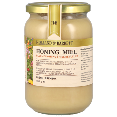 Holland & Barrett Bloemenhoning Crème 900gr