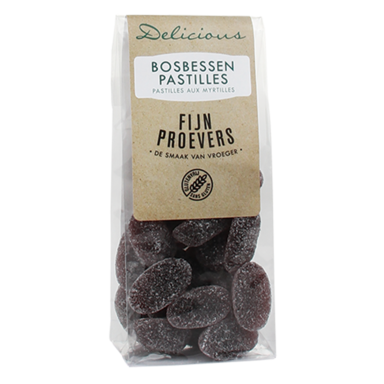 Delicious Bosbessen Pastilles (115gr)