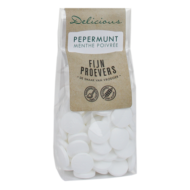 Delicious Pepermunt Suikervrij (130gr)