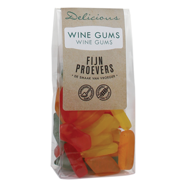Delicious Winegums Suikervrij (130gr)