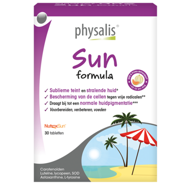 Physalis Formule solaire - 30 comprimés