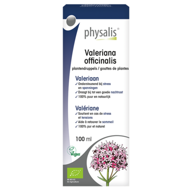 Physalis Valeriana Officinalis Druppels Bio (100ml)