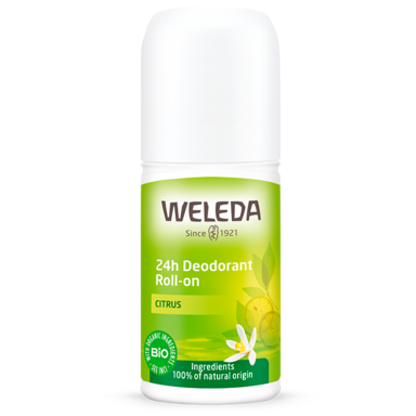 Weleda 24h Citrus Roll-On Deodorant - 50ml