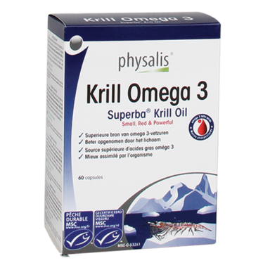 Physalis Krill Omega 3 60 Capsules