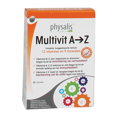Physalis Multivit A-Z (45 Tabletten)
