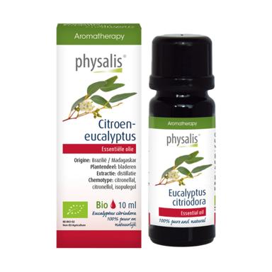 Physalis Citroen Eucalyptus Olie Bio - 10ml