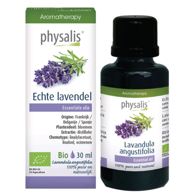 Physalis Echte Lavendel Olie Bio - 30ml