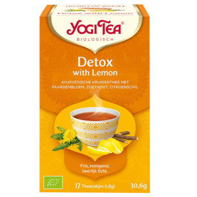 Yogi Tea Detox Lemon Bio (17 Theezakjes)
