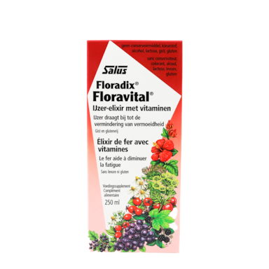 Floravital Herbal Formule fer et vitamines 250 ml