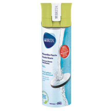 Brita Carafe filtrante Fill & Go Lime - 600ml