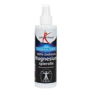 Lucovitaal 100% Zechstein Magnesium Spierolie (200ml)