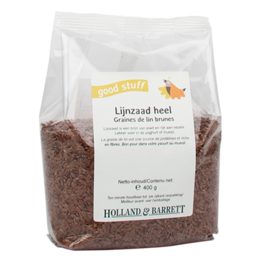 Holland & Barrett Lijnzaad Heel - 400g