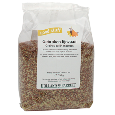 Holland & Barrett Gebroken Lijnzaad - 350g