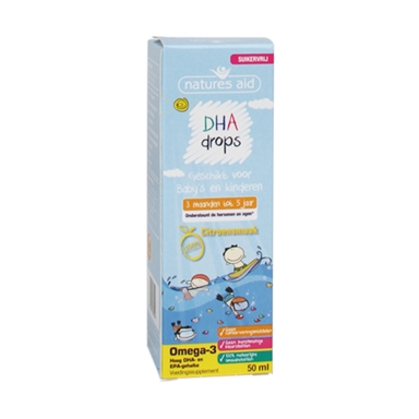 Natures Aid DHA Drops Baby's & Kids (50ml)