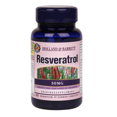 Holland & Barrett Resveratrol, 50mg (60 Tabletten)