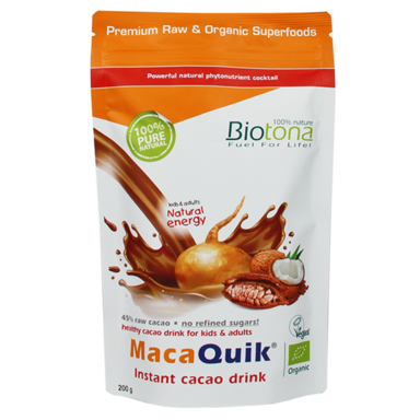 Biotona MacaQuick Instant Cacao Drink Bio (200gr)