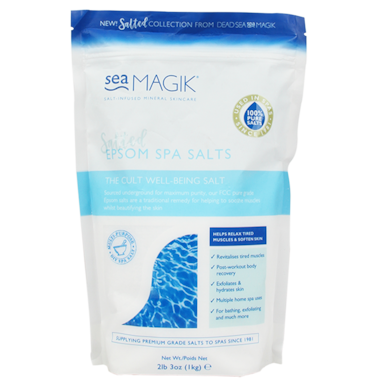 Sea Magik Salted Sels de bains d'Epsom 1 kg