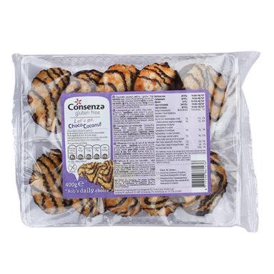 Consenza Choco Kokosmakronen Glutenvrij