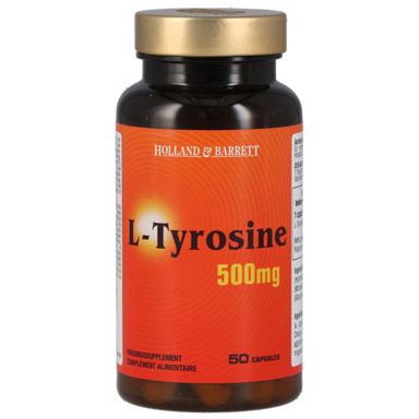 L-Tyrosine, 500mg (50 Capsules)