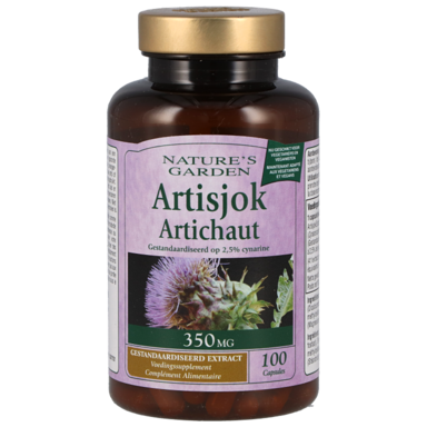 Nature's Garden Artichaut 350 mg 100 Gélules