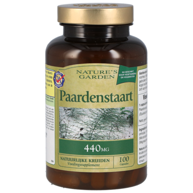 Nature's Garden Paardenstaart, 440mg (100 Capsules)