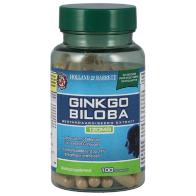 Holland & Barrett Ginkgo Biloba, 120mg (100 Capsules)
