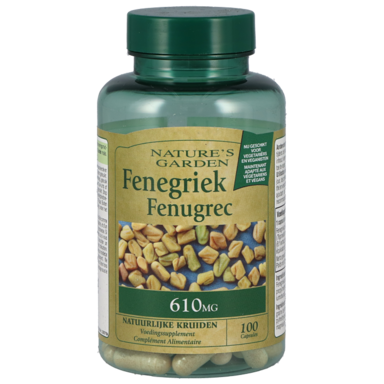 Natures Garden Fenugrec 610mg - 100 comprimés