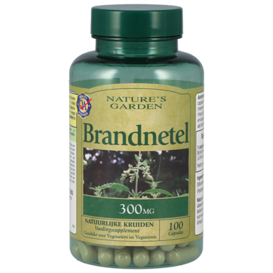 Nature's Garden Brandnetel, 300mg (100 Capsules)