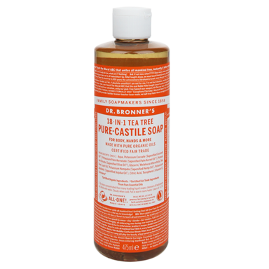Dr. Bronner's Tea Tree Vloeibare Zeep - 475ml