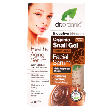 Dr. Organic Slakkengel Gezichtsserum - 30ml