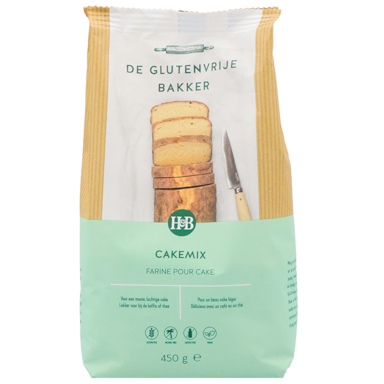De Glutenvrije Bakker Cakemix - 450g