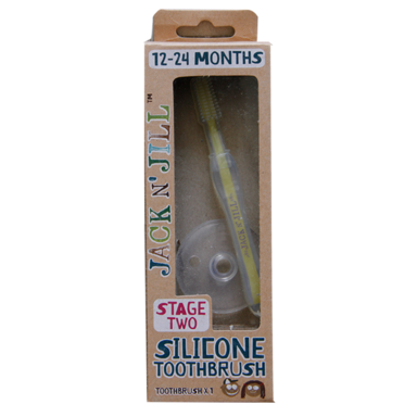Jack N' Jill Silicone Tandenborstel Baby - 1 stuk