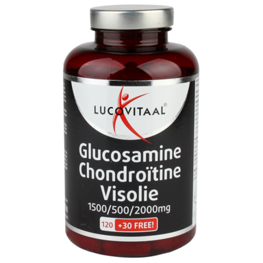 Lucovitaal Glucosamine Chondroitine Visolie (150 Capsules)