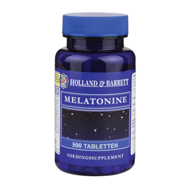 Holland & Barrett Melatonine Puur (500 Tabletten)