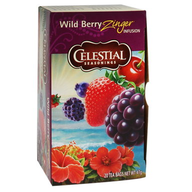 Tisane Celestial Seasonings Wild Berry Zinger (20 sachets)