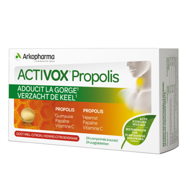 Arkopharma ACTIVOX® Propolis - 24 keelpastilles